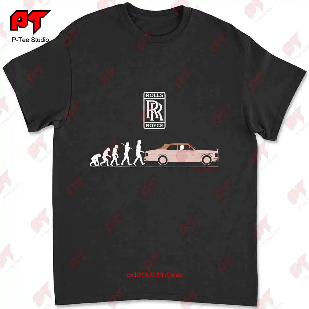 Evolution Of Man Rolls Royce Silver Spirit T-shirt GYTR