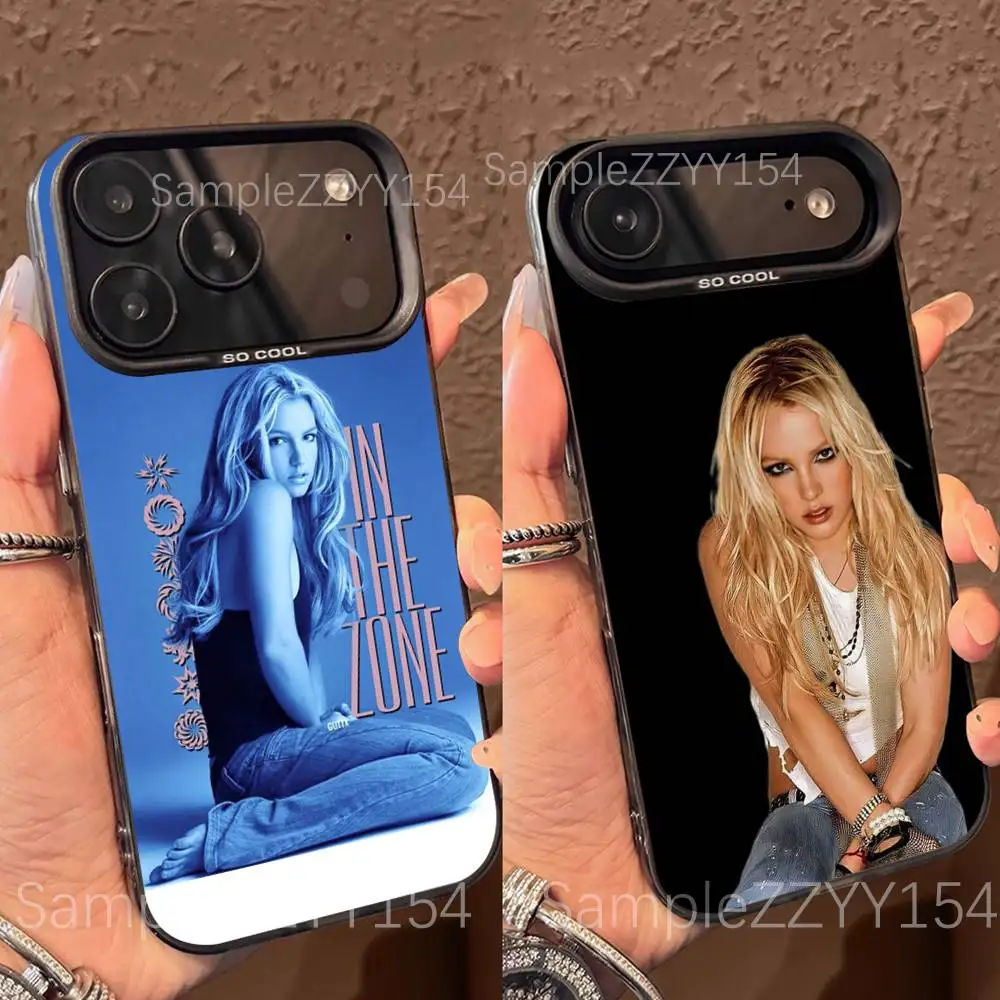 

B-Britney S-Spears In The Zone Phone Case For 15,16,17,13,14,11,12,Pro,Max,Plus,E,Air,Mini Color Shockproof Back Matte Cover