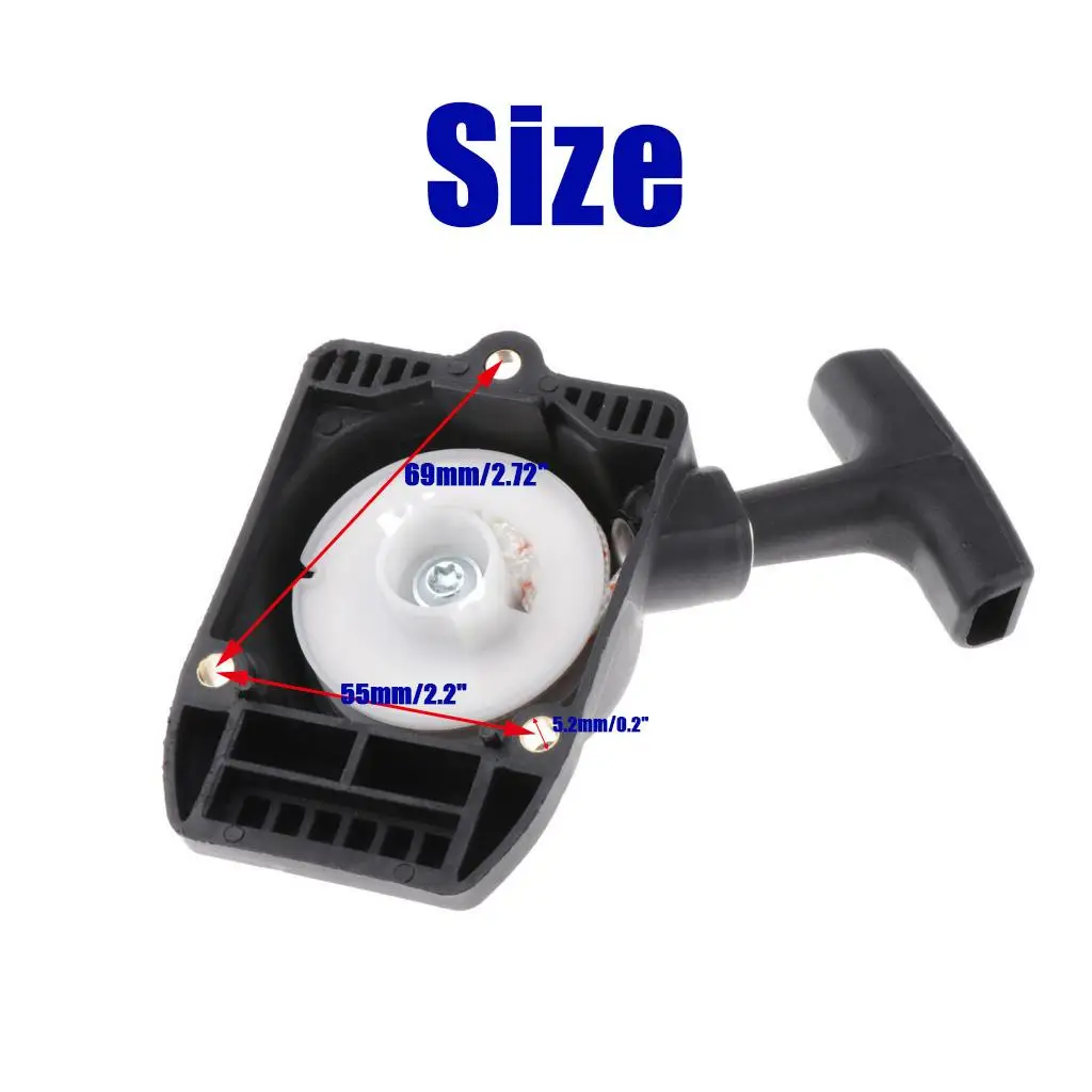 

Lawn Mower Recoil Assembly Replacement Durable Plastic Chainsaw Part for FS85 BG75 String Trimmer
