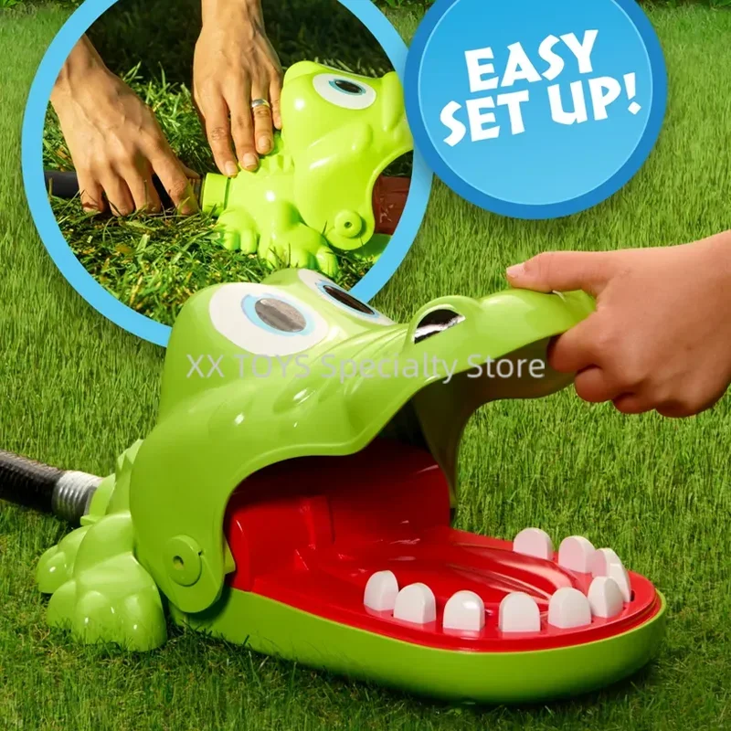 Crocodile Dentist Splash Game Tabletop Outdoor Games Parent-Child Family Multiplayer Interactive Party Games Toys Children Toys