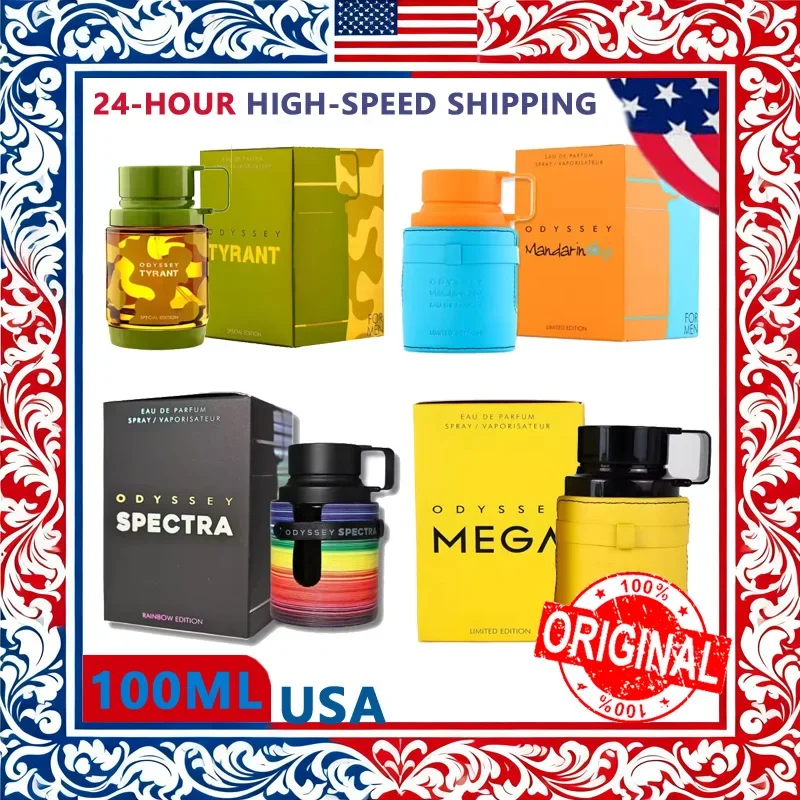 

100 мл Armaf Odyssey Series для мужчин, парфюмерная вода-спрей, арабский парфюм, одеколон, 100 мл, феромонный парфюм, люксовые подарки