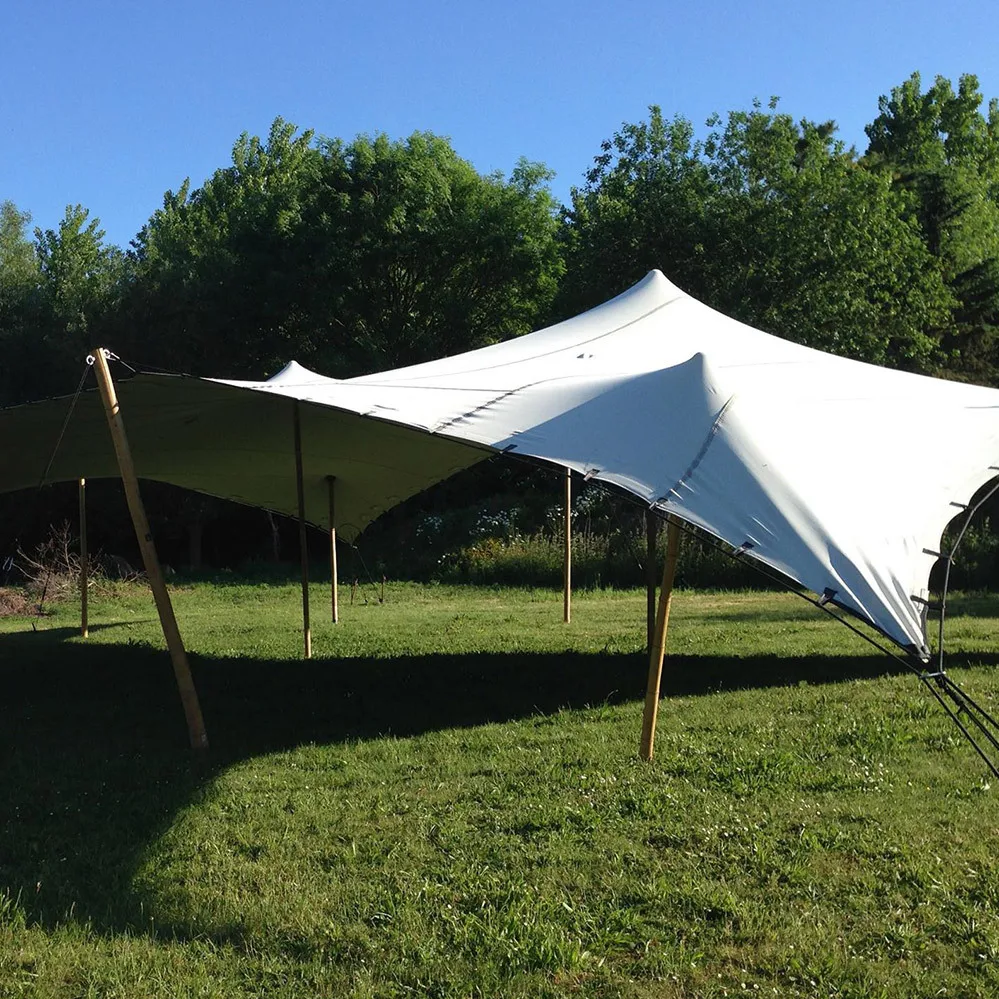 Luxury Waterproof PVC Stretch Tent for Outdoor Weddings Parties & Camping Events