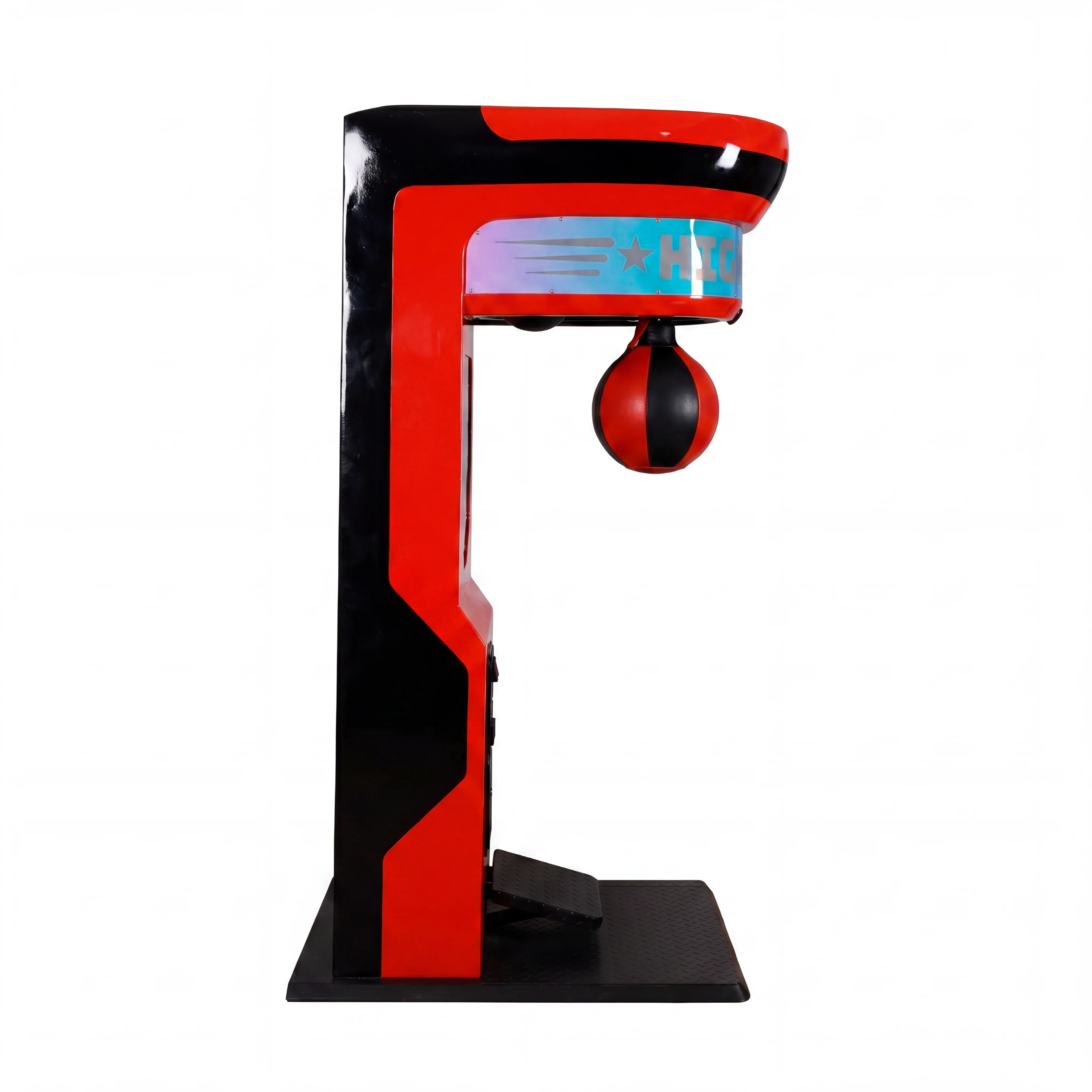 OEM Custom Boxing Arcade Machine Punch and Kick Game Equipment Coin Operated with LED Score Display for Adults