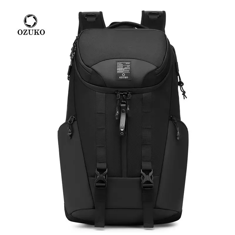 OZUKO 40 L Large Capacity Travel Backpack For Men  Nylon Waterproof Sports Bag 17.3''Laptop Backpack Business Backpack