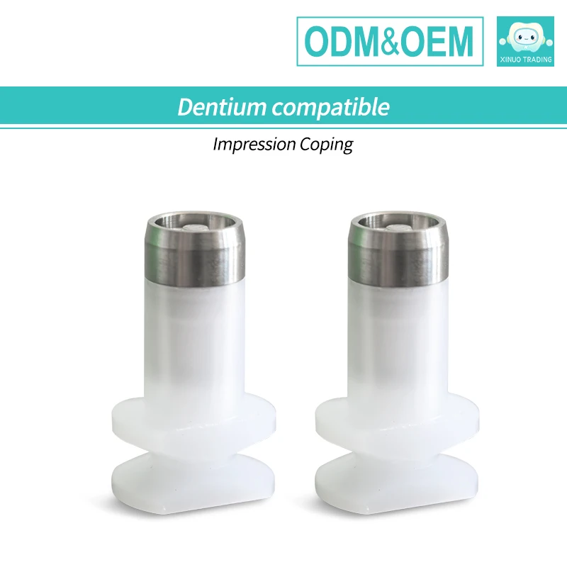 Factory Direct Sale Dentium Super Line Platform Dental Multi-Unit Transfer Coping with Closed Tray High Quality Metal Product
