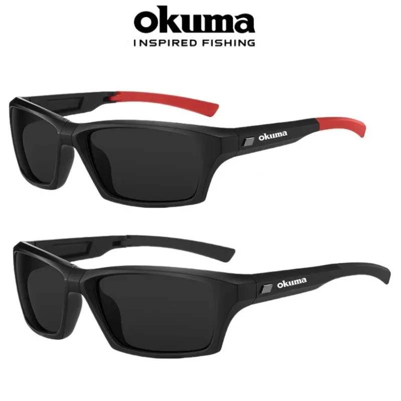 

okuma.Новые складные поляризационные солнцезащитные очки для вождения на открытом воздухе, игр, защиты от ультрафиолета, альпинизма, спорта, солнцезащитных очков