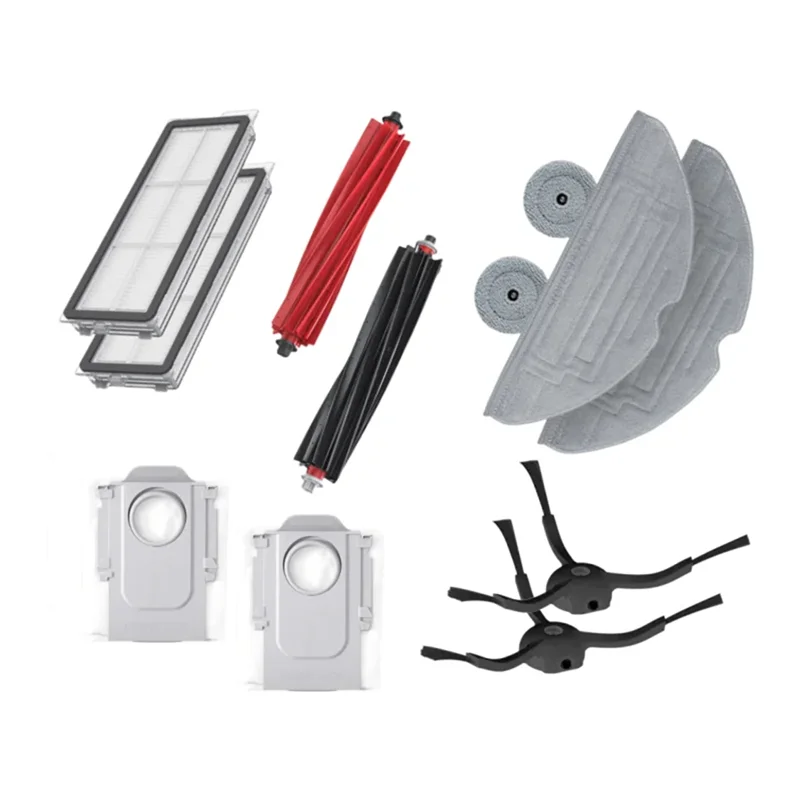 A76G-pour Roborock S8 Maxv Ultra Robot aspirateur brosse latérale principale filtre Hepa vadrouille sacs à poussière pièces