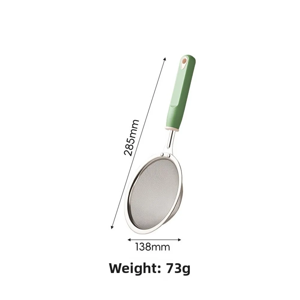 Stainless Steel Mesh Strainer Designed for Heavy-Duty For Kitchen Use Including Washing Produce and Draining Noodles