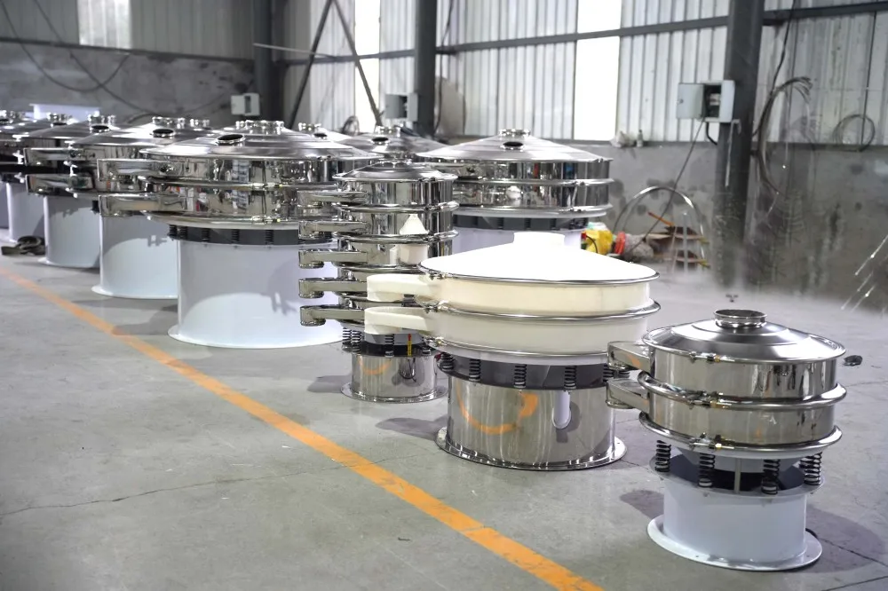 High Efficiency Round Rotary Contact Part Stainless Steel Vibrating Screen New Vibro Sifter Screening Machine for Spice