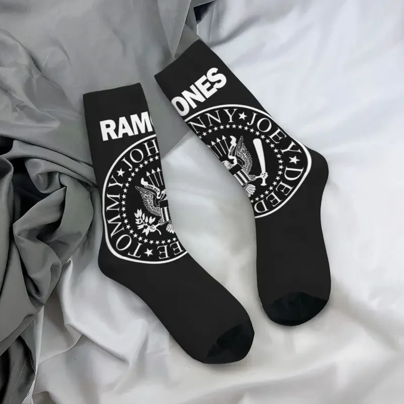 Y2K The Legend Band Essential Ramons Unisex Winter Hip Hop Happy Socks Street Style Crazy Sock