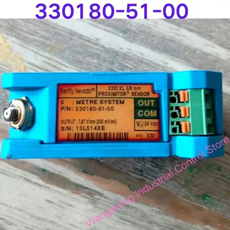 Second-hand test OK .Vibration sensor 330180-51-00