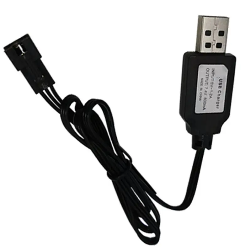 WOWFU-7.4V RC Car Li-Po Battery With SM-3P Plug, LED Indicator, Overcharge Protection For Remote Control Vehicles
