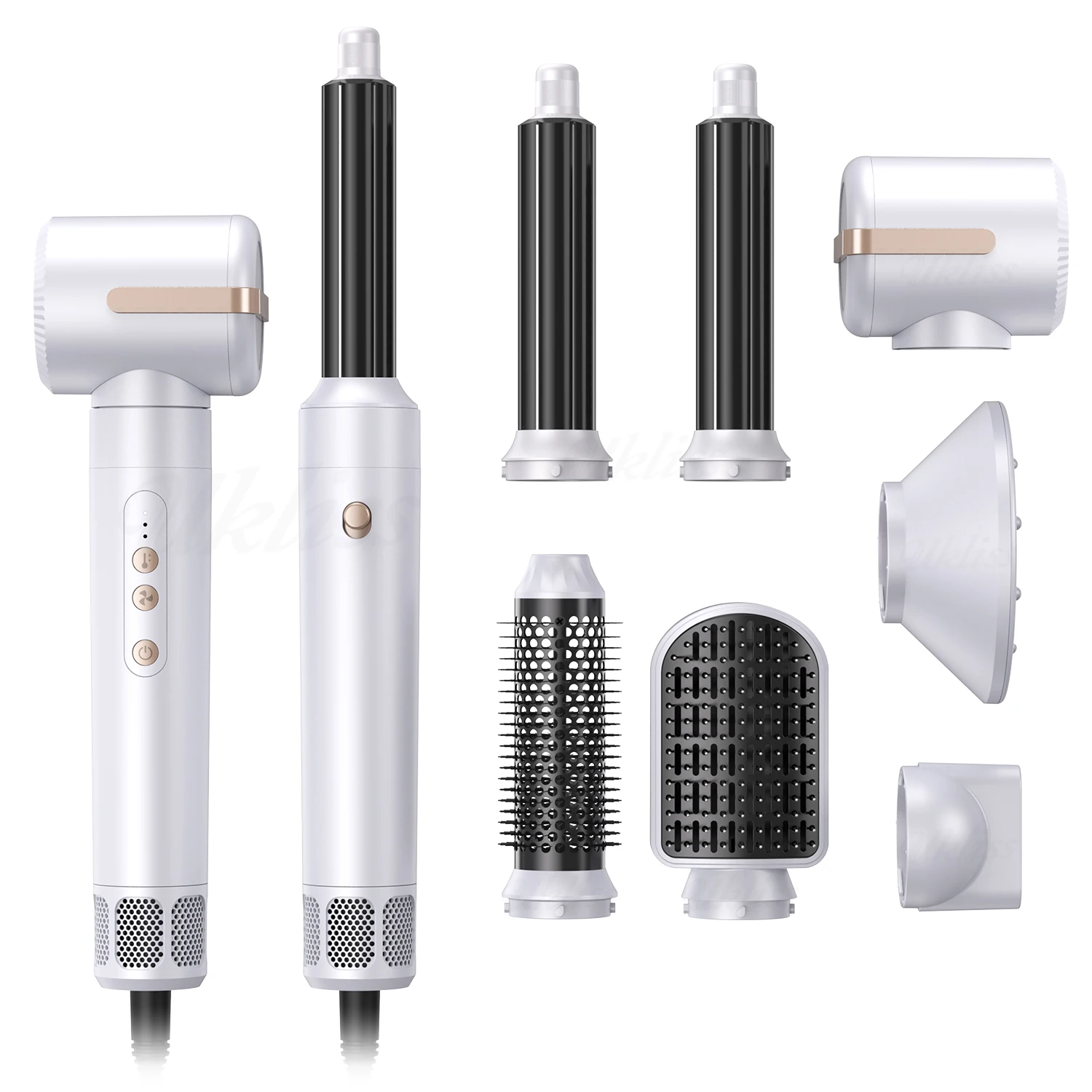 

Оптовая продажа новых особенний стоячий фен для волос Профессиональный салонный высокоскоростной фен с высокой продажей