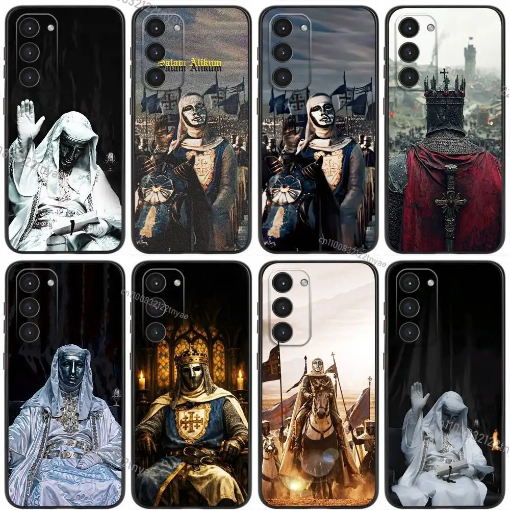 

Cool Baldwin IV of Jerusalem Phone Case For Samsung Galaxy A20,21s,22,31,32,52,53,72,73,80,91 Soft Liquid Silicone Black Cover