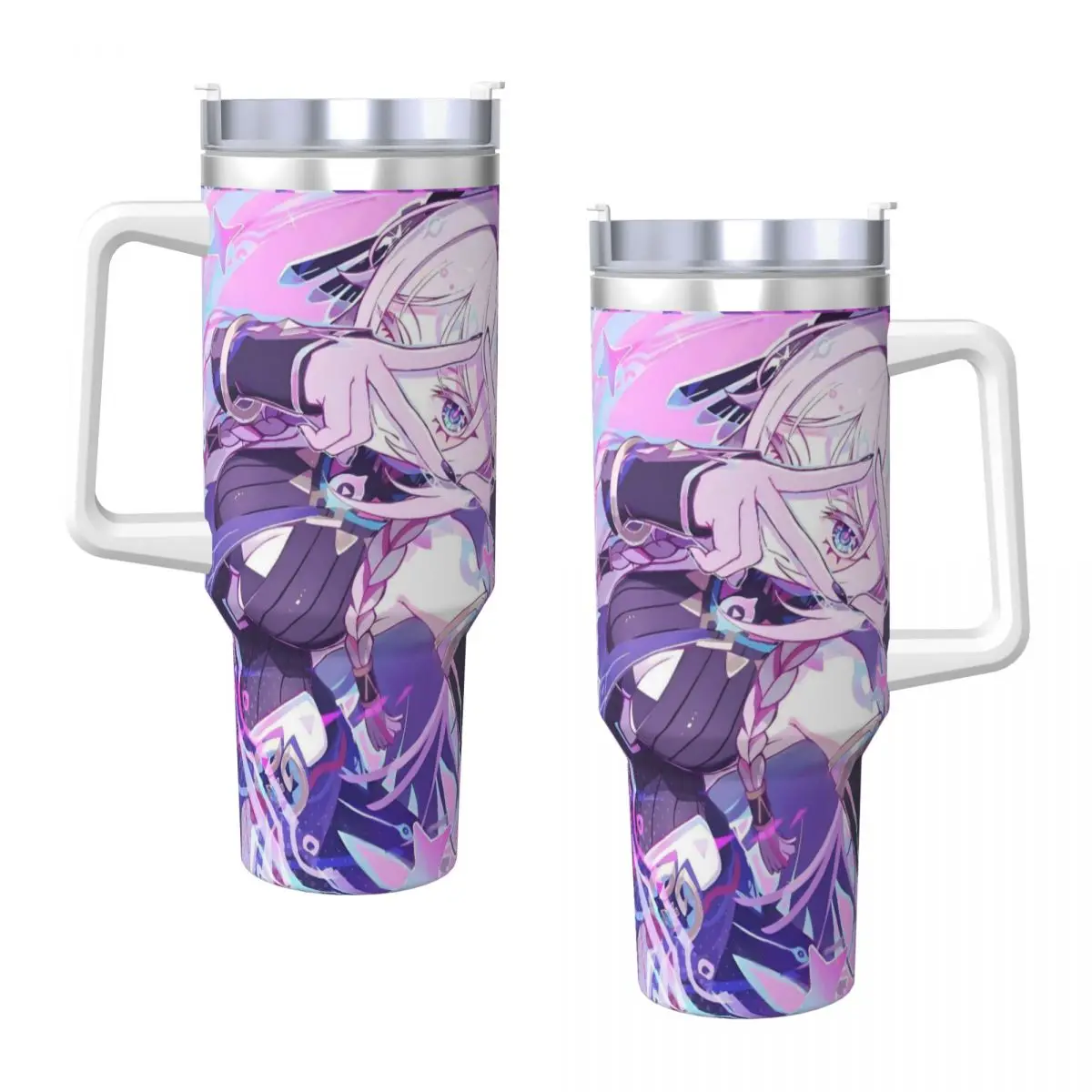 

Anime Game Genshin Impact Stainless Steel Tumbler Car Mugs 40oz Thermal Mug Keep Heat Cold and Hot Milk Tea Water Bottle