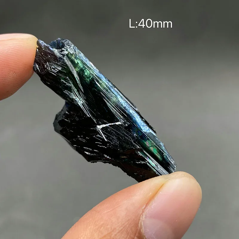 100% natural  Brazil Vivianite bead  blue iron earth mineral specimen stones healing crystals quartz