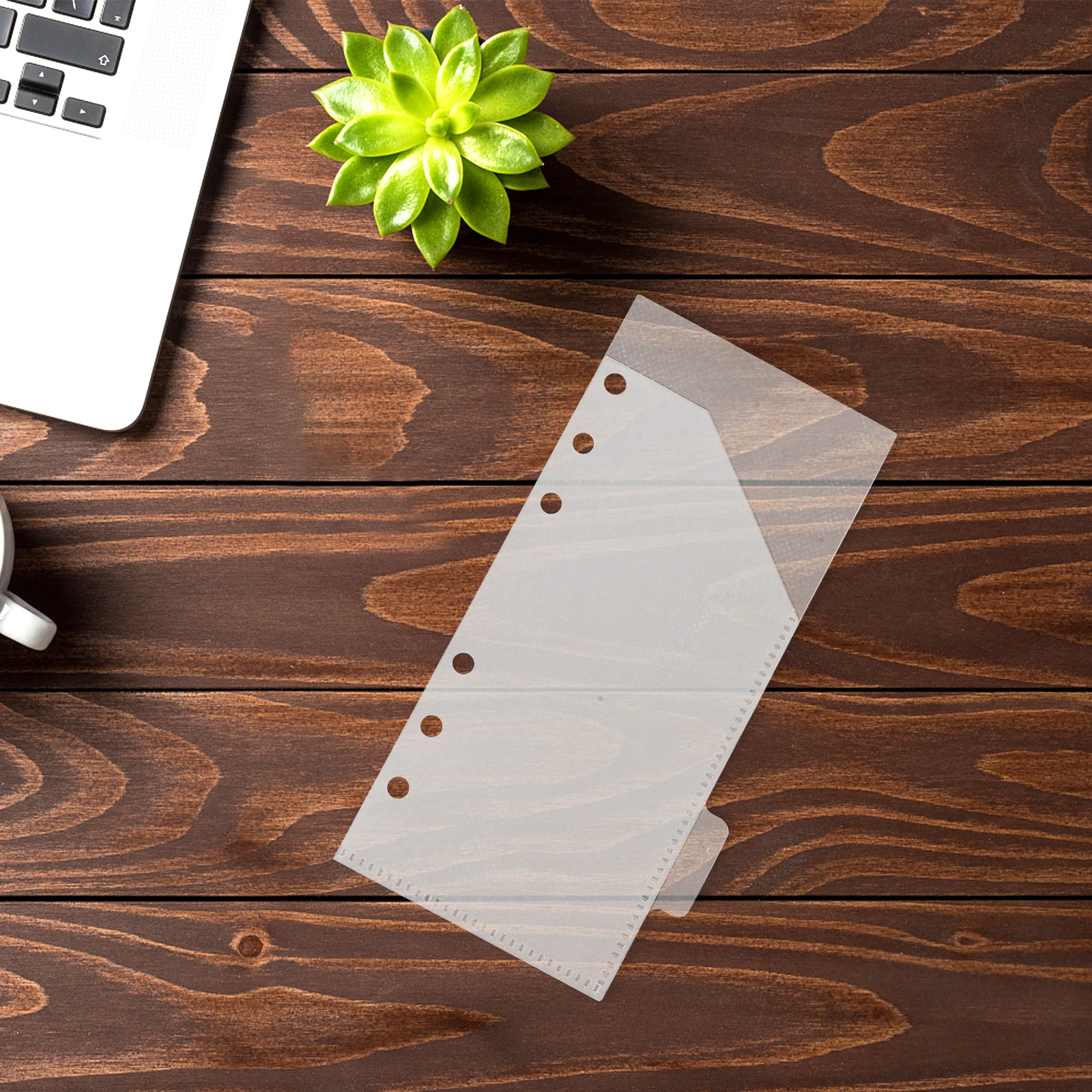 

Cash Envelope Pocket Binder Pouch Frosted Plastic Sleeves Lightweight PP Dividers Notebook Folder Storage Loose Leaf Bags