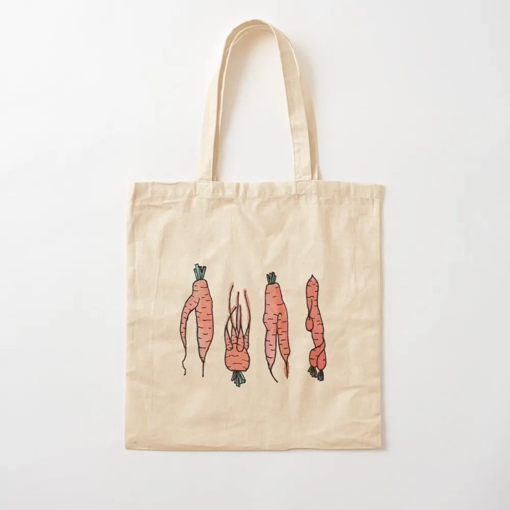 unusual carrots Tote Bag Canvas bag for women Candy bags shoping bag tote canvas