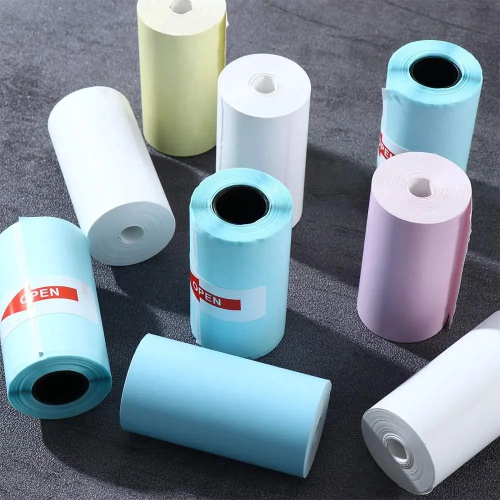 

Printer Mini Printer 57*30mm Receipt Papers Thermal Printer Paper Label Printer Paper White Thermal Paper Camera Printing Paper