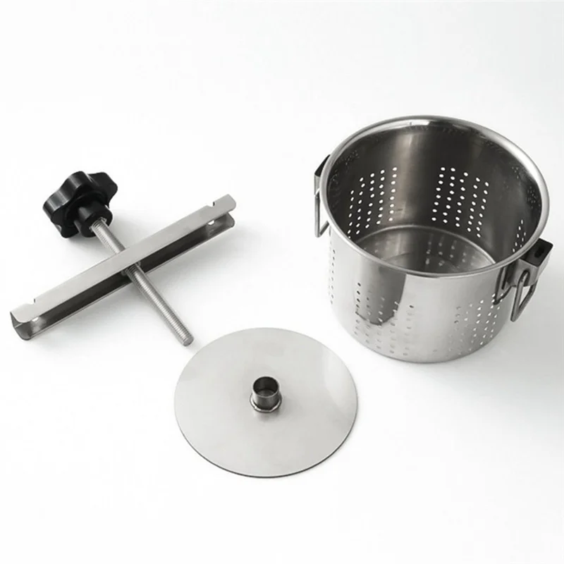 

ABKO-Соковыжималка для начинки овощей из нержавеющей стали, 1,5 л, ручная соковыжималка для начинки пельменей, сушилка для овощей