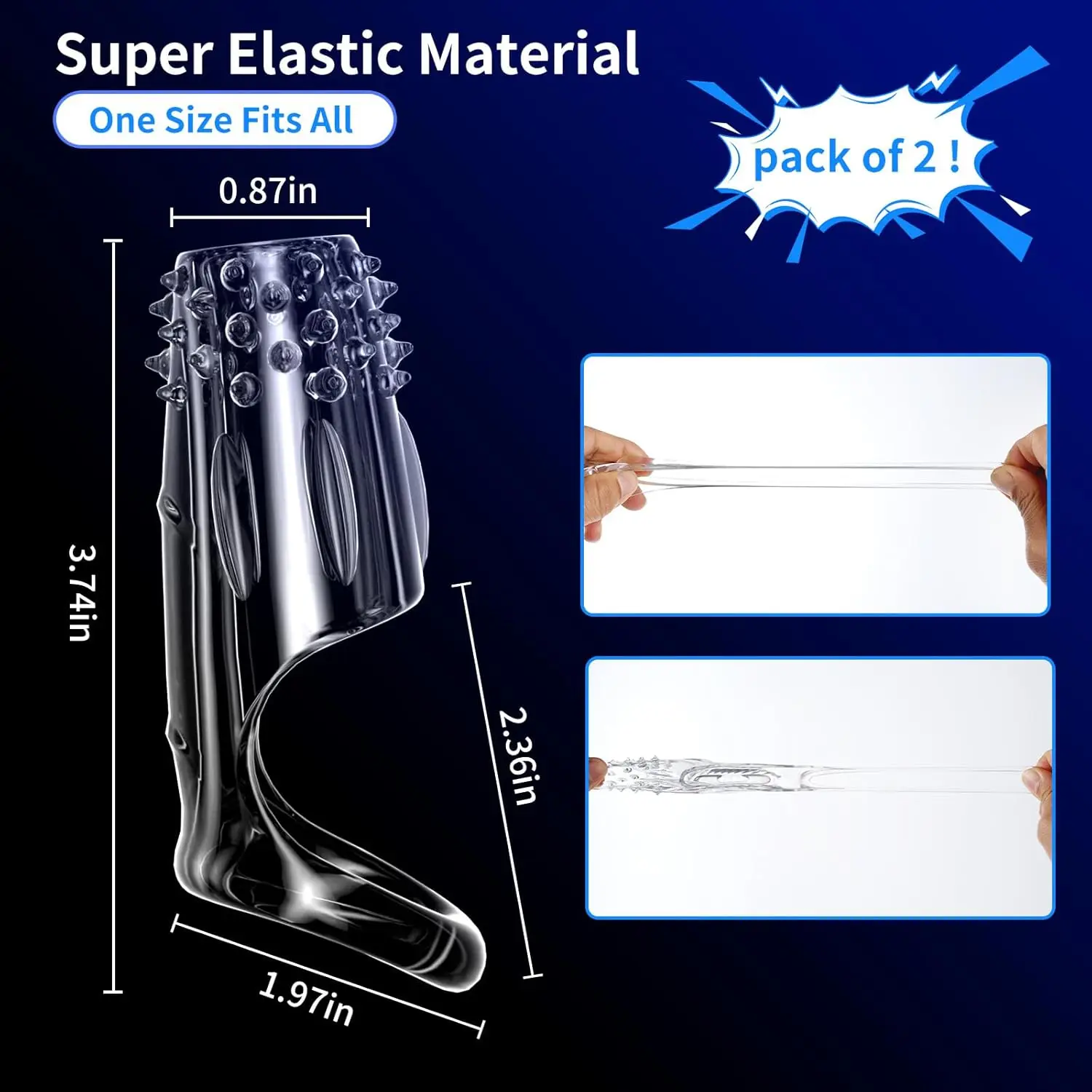 للرجال قابلة لإعادة الاستخدام قضيب كم زوجين هزاز تأخير القذف أقوى الانتصاب القضيب كم تهتز خاتم الديك الجنس لعب الكبار