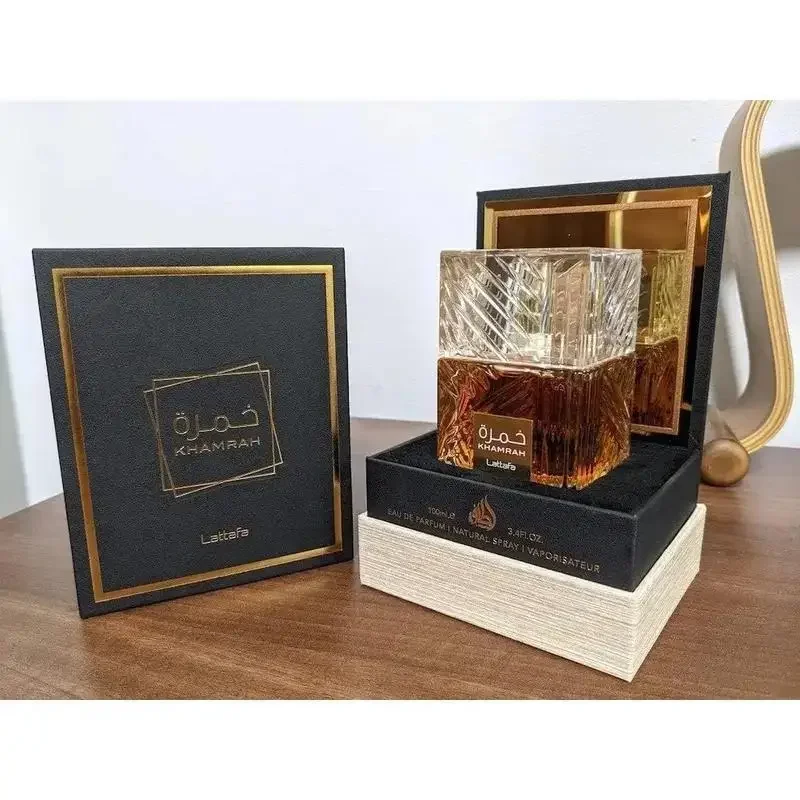 لاتافا خمر - فانيليا، حار دافئ، كهرماني، قرفة - عطر أو دو برفوم عطر يدوم طويلاً للجنسين، 3.40 أونصة / 100 مل #2
