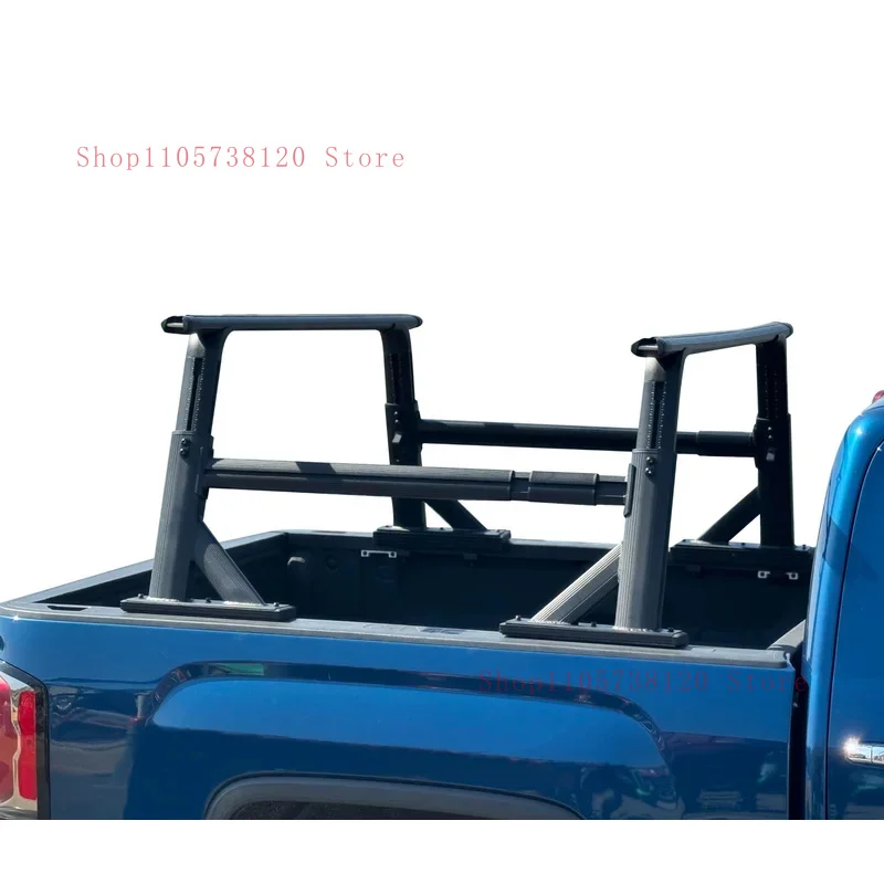 High Quality Adjustle Heavy Truck Bed Ladder Rack Black F0 Canoe Kayak Cer