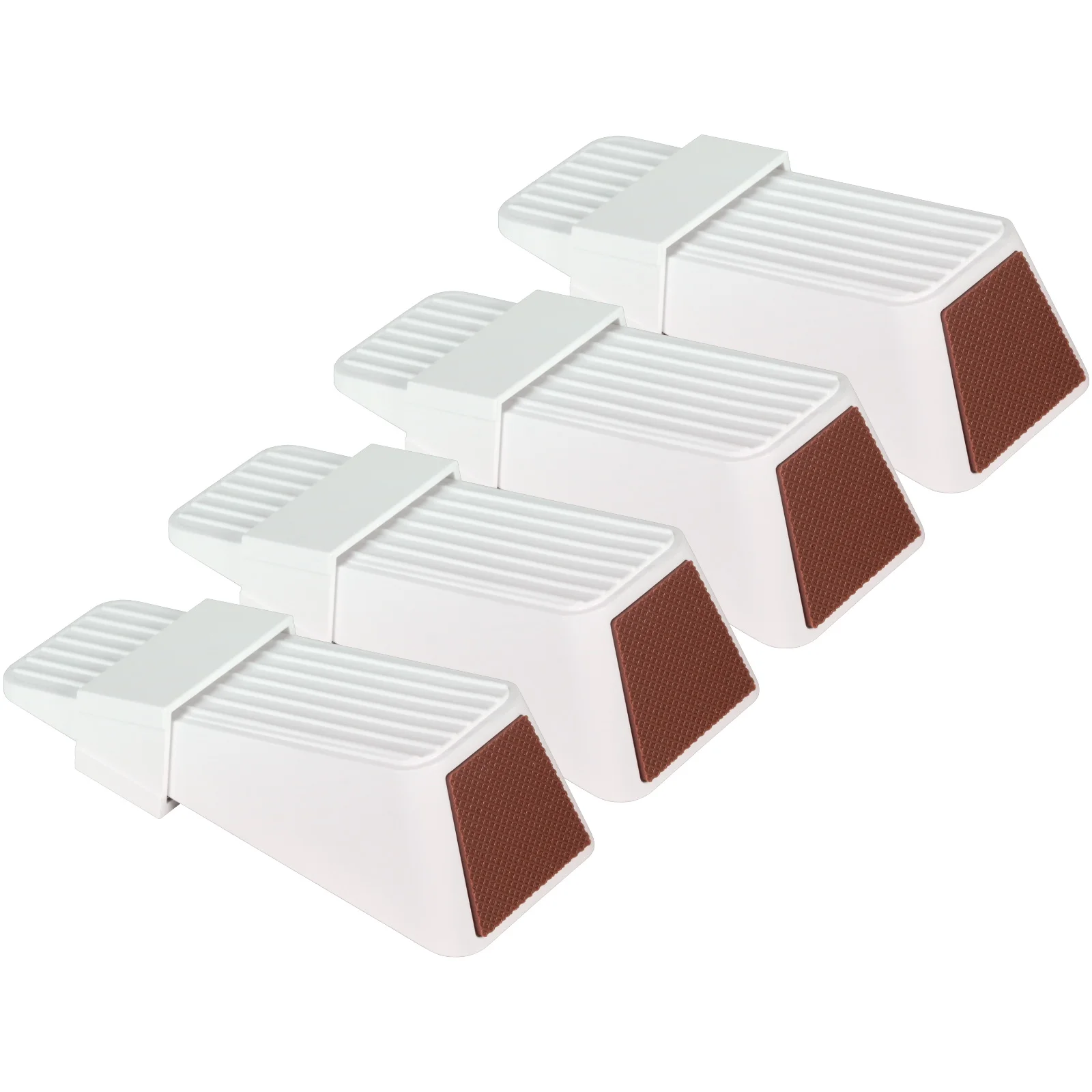 Alarme d'arrêt de porte avec sirène 120db, 4 pièces, alarme de sécurité Portable pour maison, hôtel, 3 niveaux de sensibilité, alarme de cale de porte