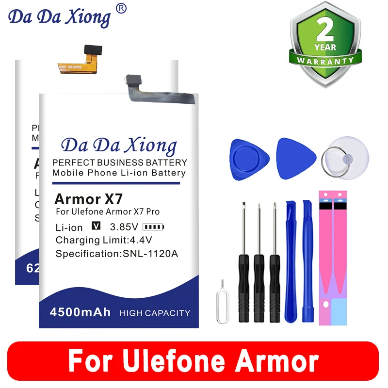 

Armor 10 Armor 11 Armor X X2 Armor X3 X5 Armor X6 Armor X7 Battery For Ulefone Armor 3 5 6 7 8 9 10 11 X X2 X3 X5 X6 X7 X8 Pro