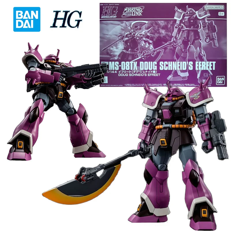 

Фигурка аниме Bandai PB HG 1/144, Даг Шнайд, Efreet, 14 см, Оригинальная фигурка Gundam, Сборная модель, детская игрушка, коллекция подарков