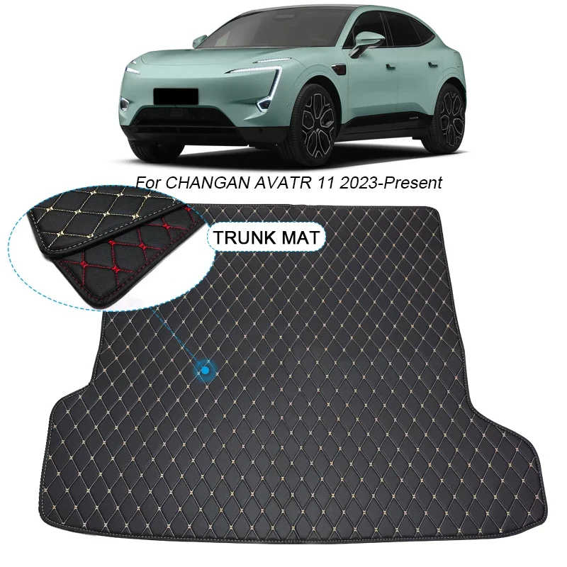 Car Styling Custom Trunk Main Mat Waterproof Anti Scratch Non-slip Protect Cover For CHANGAN AVATR 11 2023-2025 Auto Accessory