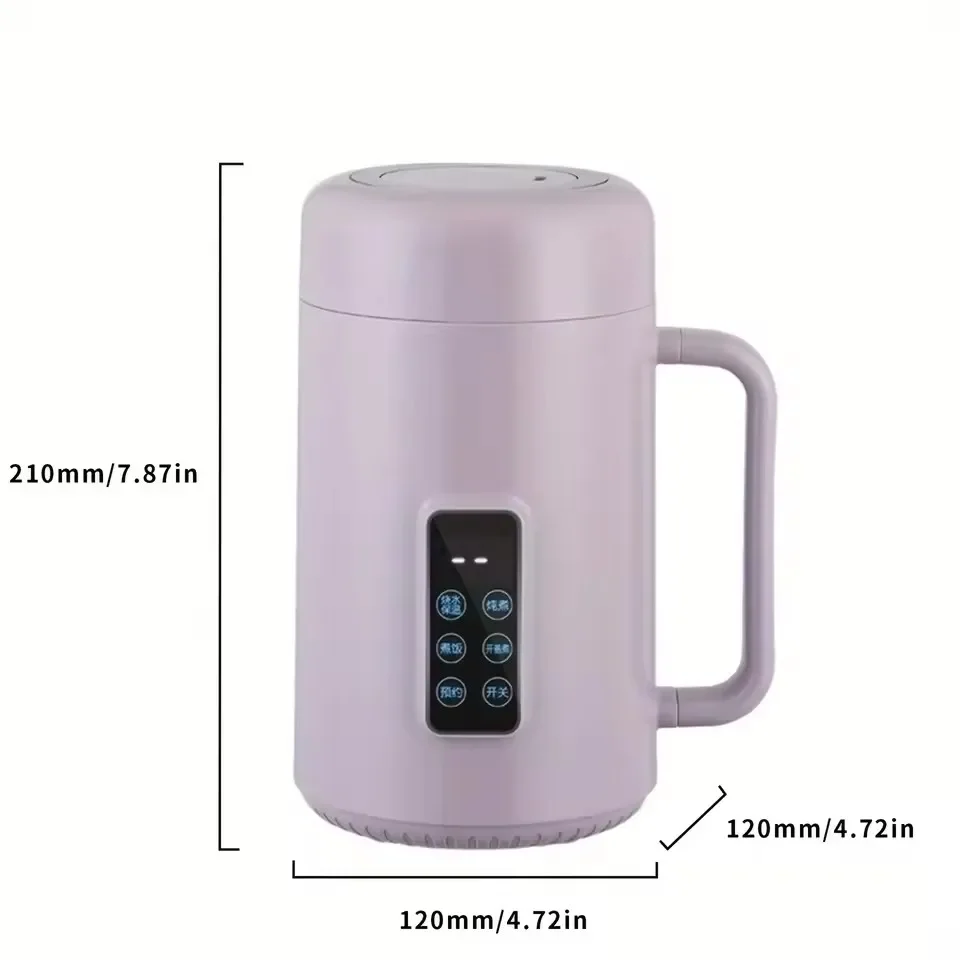 ZAI XIAO Portable electric health pot, smart electric pot, one-piece stew pot, to family, friends, a beautiful gift!