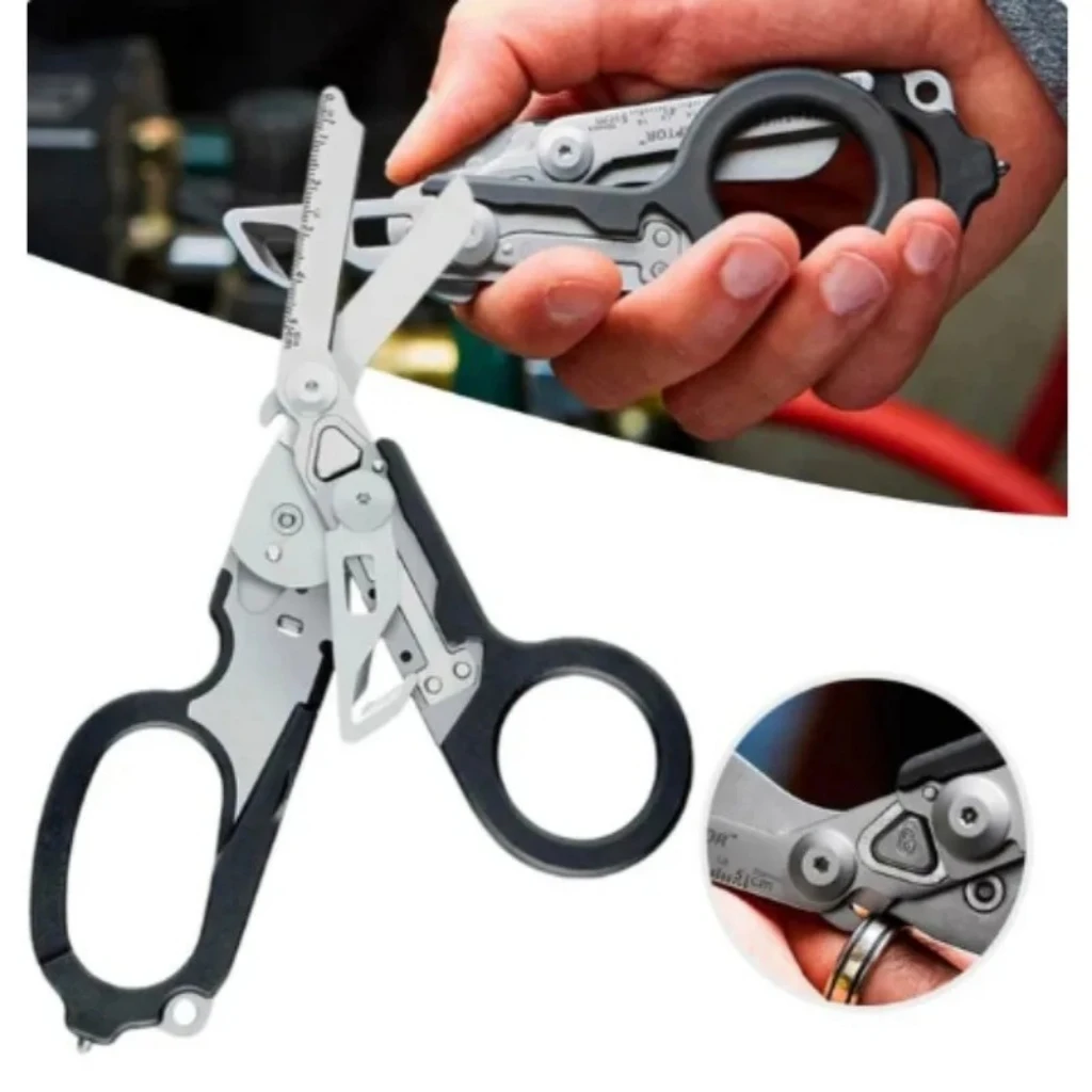 

Многофункциональные ножницы для резки ремней Raptor — тактический складной комбинированный инструмент для оказания первой помощи на открытом воздухе