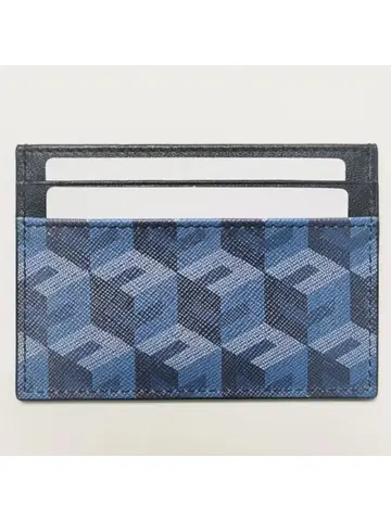 3D Pattern Genuine Leather Card Holder Multi-Functional Small Size for Men and Women Card Protector Coin Purse