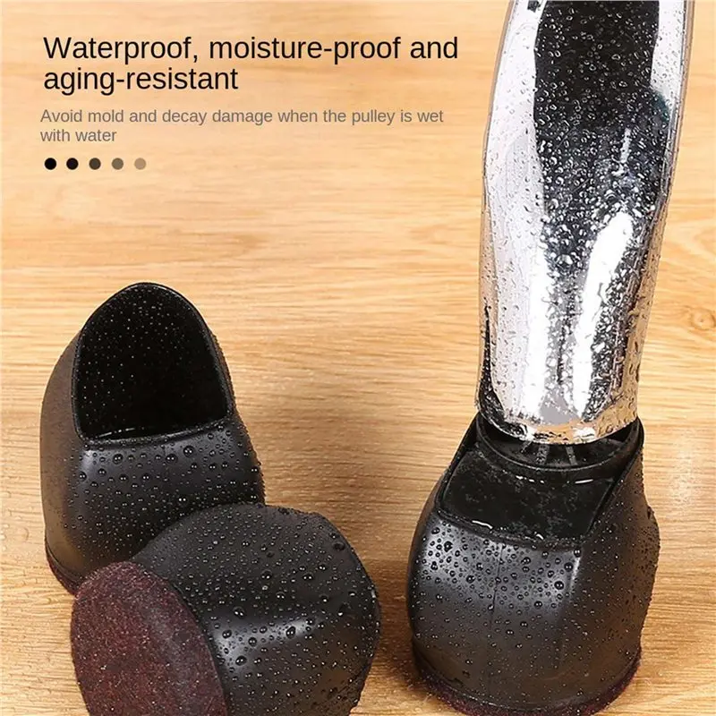 

RANA 15X Резиновые заглушки для колес офисных кресел, накладки на ножки мебели, защита для пола, войлочные подкладки