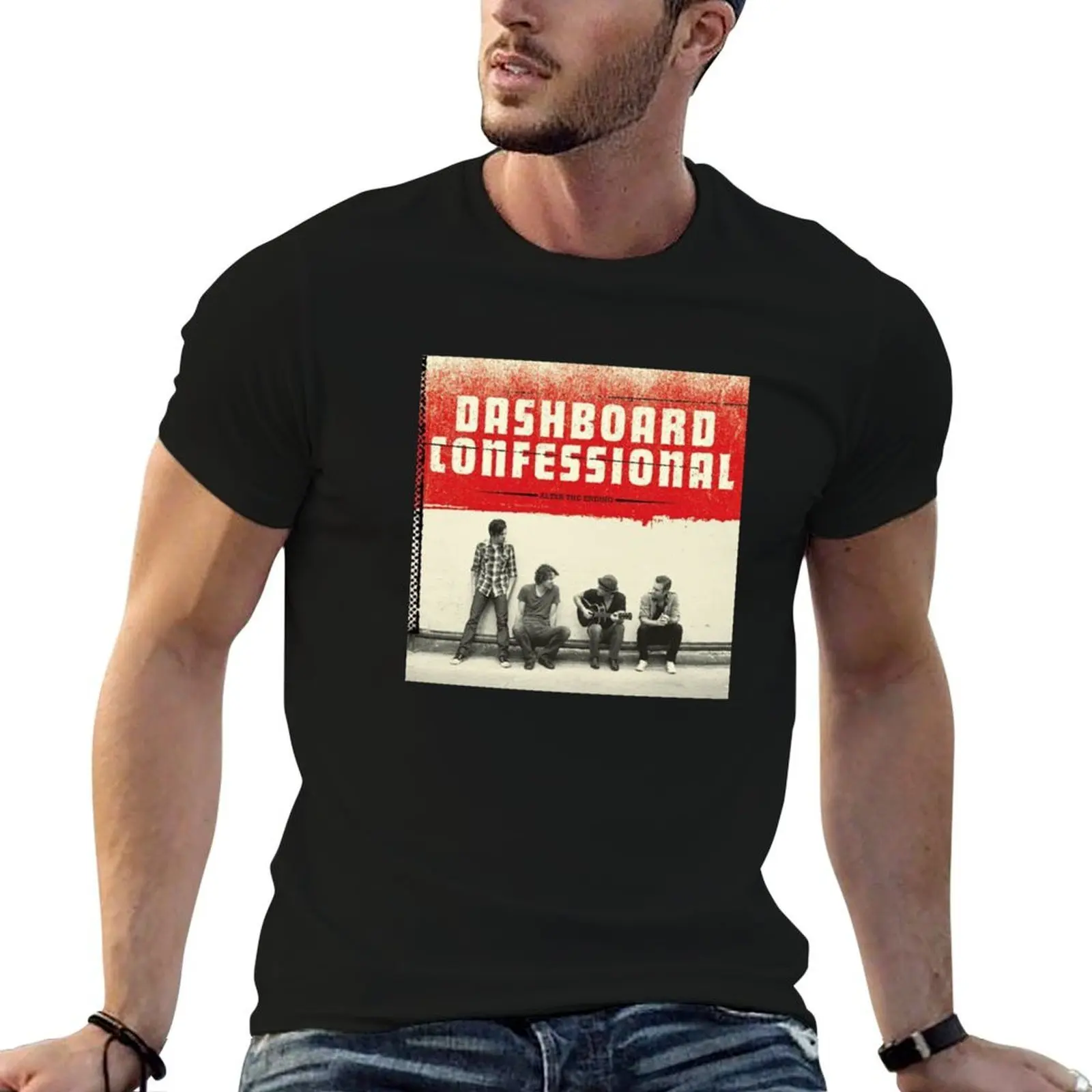 

dashboard confessional T-Shirt t shirts for man pack white printed t shirts for man t shirt man luxury T-shirt
