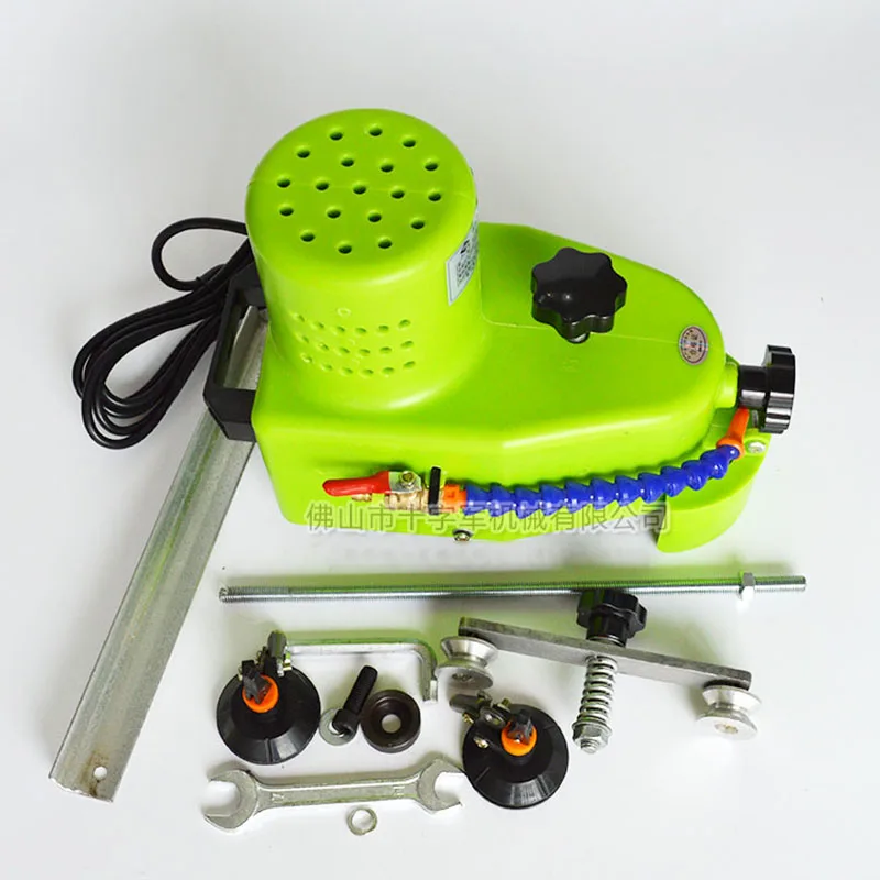 

220V Electric Handheld Glass edging straight edge circular edge machine Portable Marble edging machine