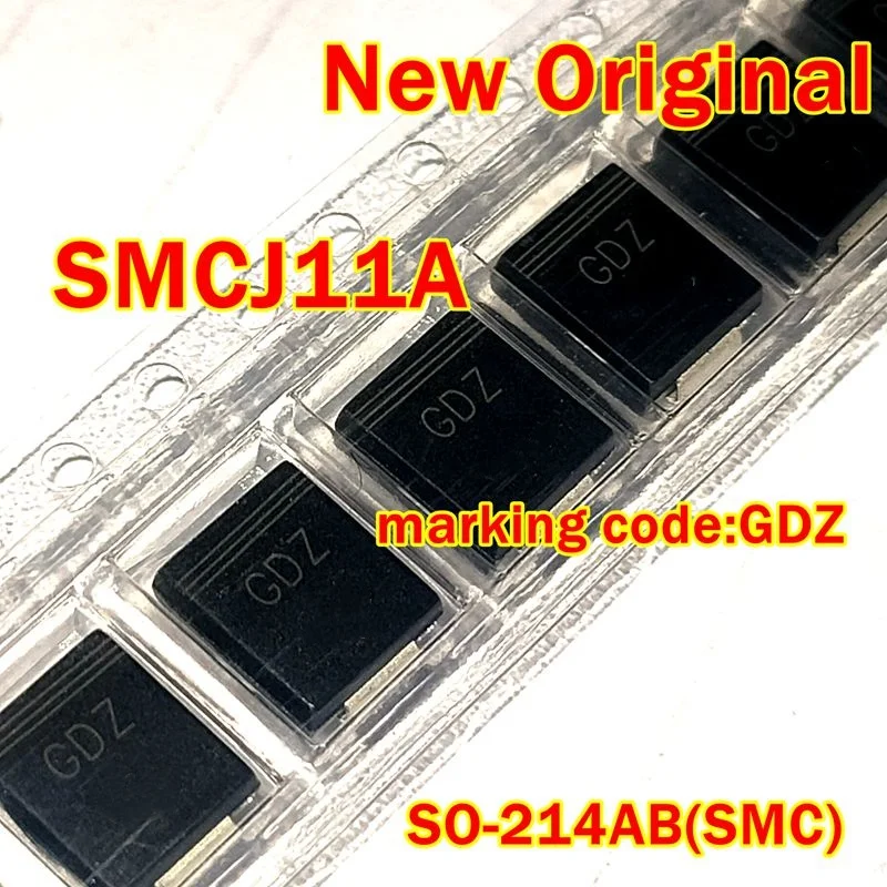 

5pcs to 100pcs SMCJ11A New Original marking code:GDZ SO-214AB(SMC) Surface Mount TRANSZORB Transient Voltage Suppressors