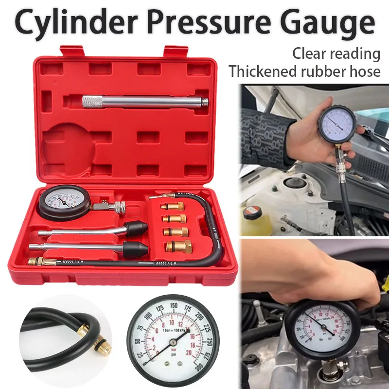 

Многофункциональный General Motors мотоцикл двойного назначения для обнаружения масляного цилиндра, манометр для обслуживания, набор бытовых инструментов