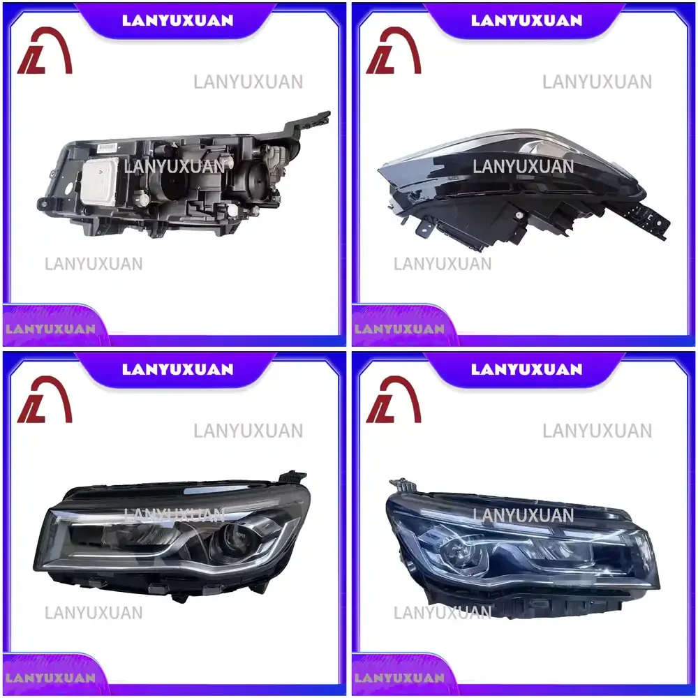 

2026 Car Headlights for Geely Emgrand 4th Generation 2021 2022 2023 Semi Assembly Replacement Auto Lighting Parts Vehicle