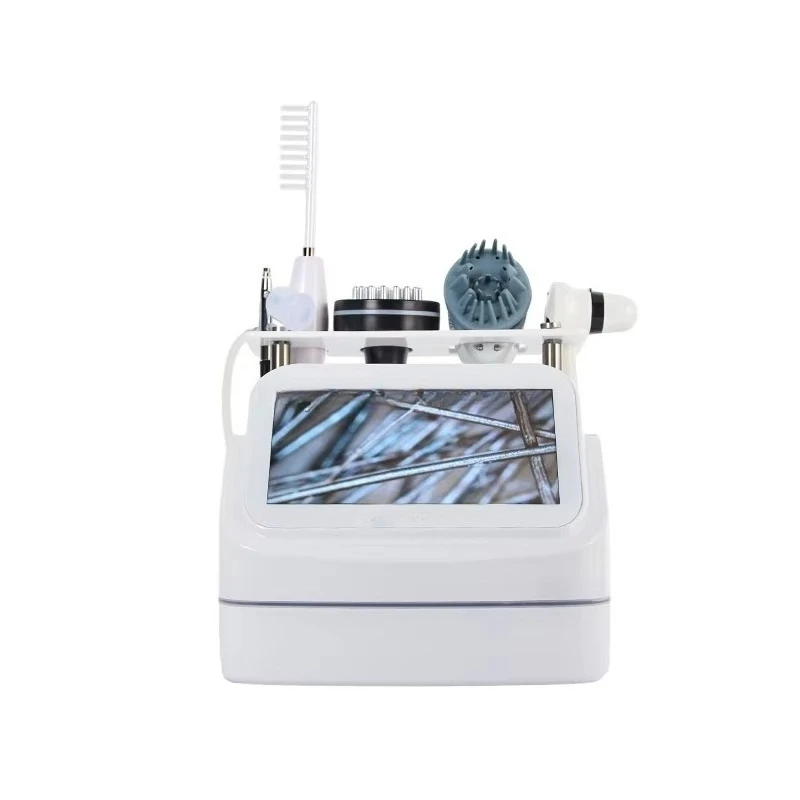 New 5-in-1 Hair Loss Prevention Scalp Care Massager Hair Follicle Scanner Skin Analysis Detector