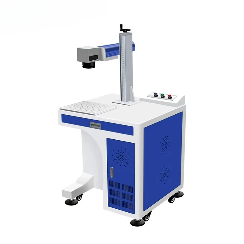 2024 Best Sell Fiber  Marking Machine Marking Metal Stainless Steel Aluminum Ring Hard Plastic Pen Usb Disk  30w 50w 100w