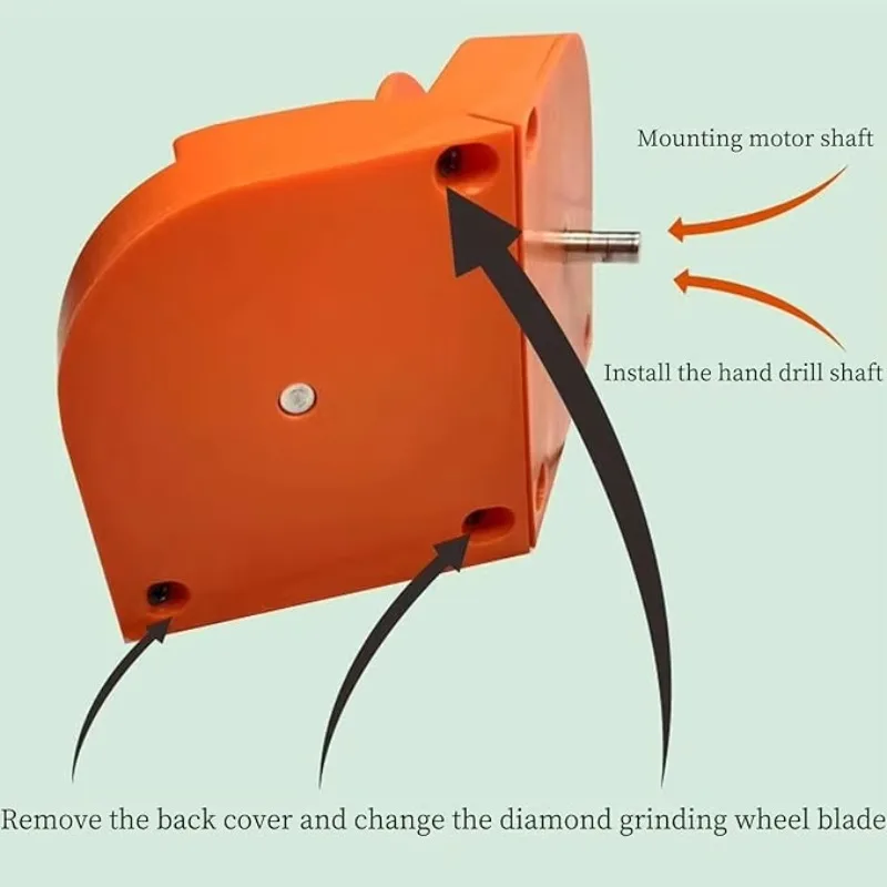 Multi-Function Portable Drill Grinder Converter Impact Drill Twist Bit Sharpening Grinding Accessory