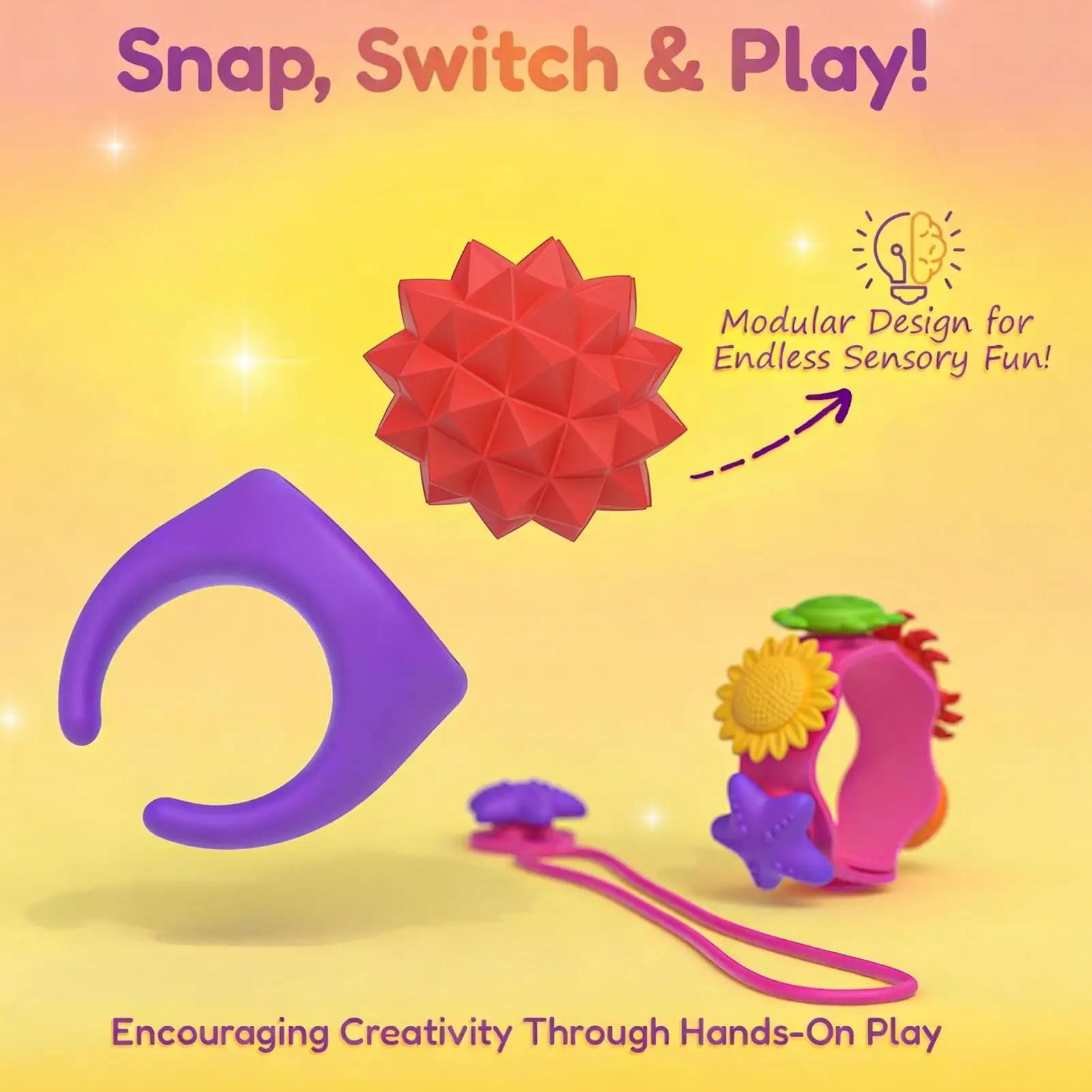 フィジェットトイ シリコン ストレス解消用品 テクスチャ感覚玩具 男の子 女の子 学生 オフィス 旅行者 教室 車での乗り物用