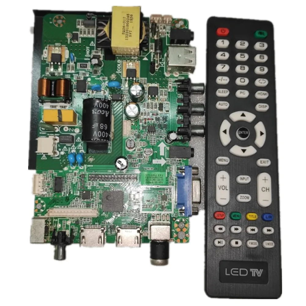 Frete grátis!! ST53RU-FP2 lcd conduziu três em uma relação dupla hd hdmi da placa-mãe da tevê 30 -- 60v 350ma