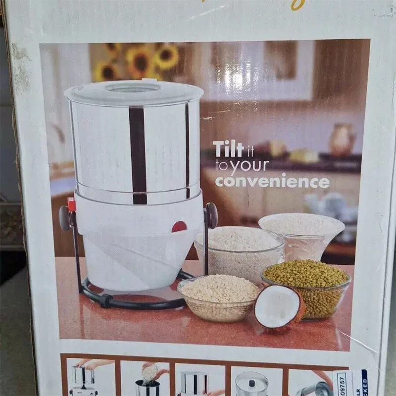 2L Chocolate Grinder, 200W Nut Grinder, Pistachio, Cocoa Bean, Stone Mill, Chocolate Refiner, Vertical Wet Grinder