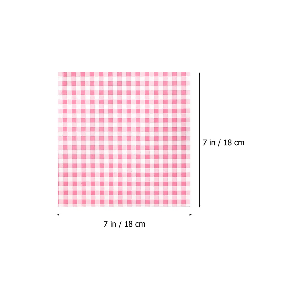 100Sheets Baking Greaseproof Food Wrap Paper Large Quantity Oil Proof Sandwich Wraps Food Basket Liners Multi-Function French
