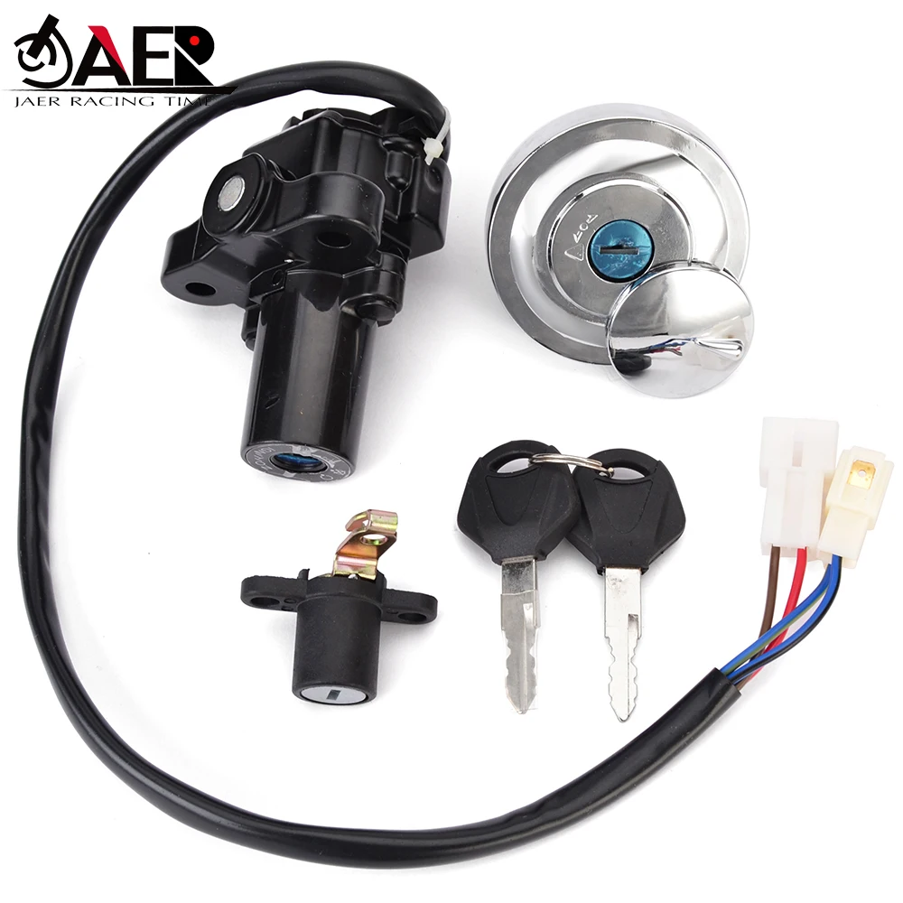 

3D8-82501-01-00 Oil Fuel Tank Gas Cap Keys Kit Lgnition Switch Lock for Yamaha XVS950 V-Star Tourer 09-16 Midnight Star 09-12