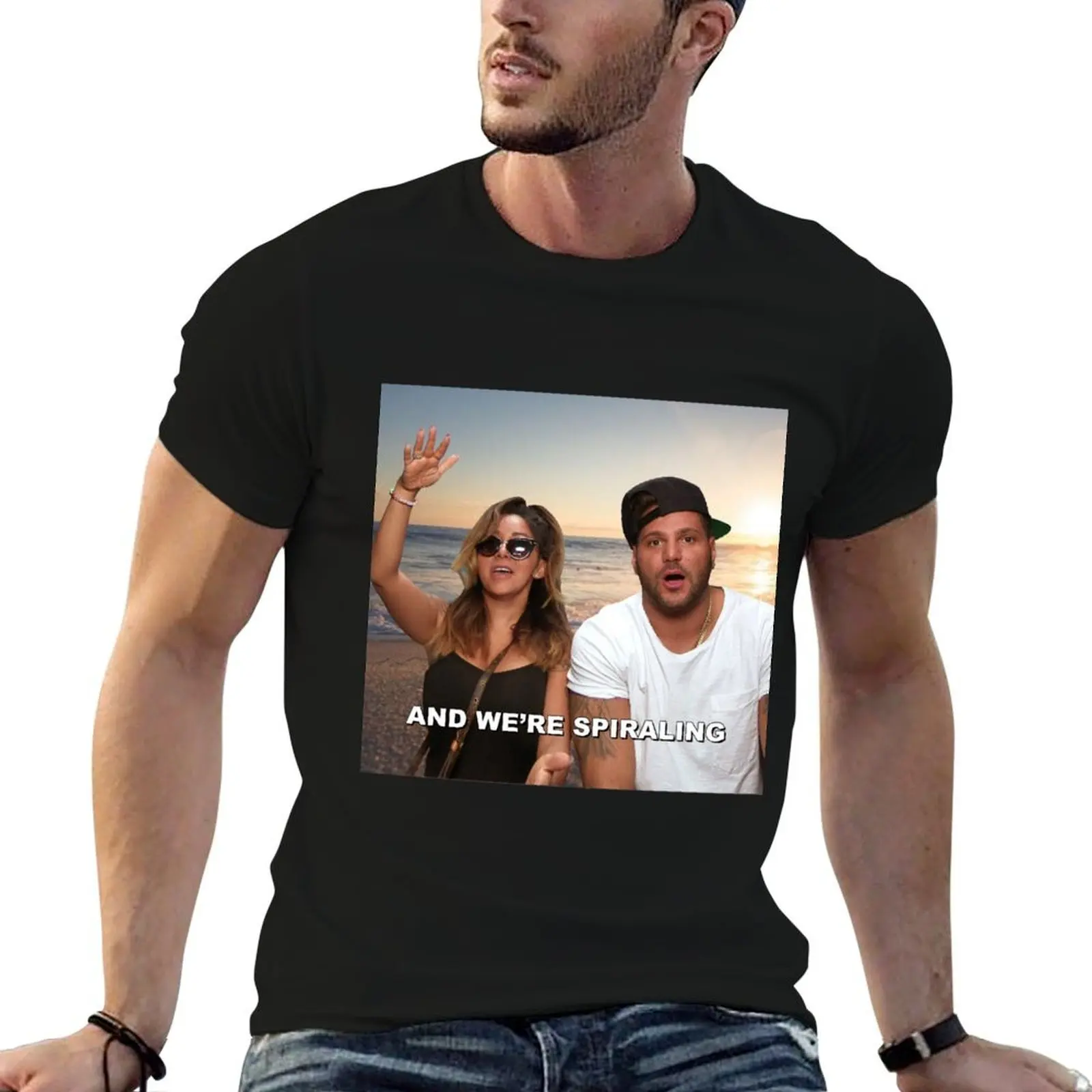 

Family Snooki And We're Spiraling YRS21 T-Shirt anime t shirts for man cotton t shirts man 100% cotton t shirt pack T-shirt