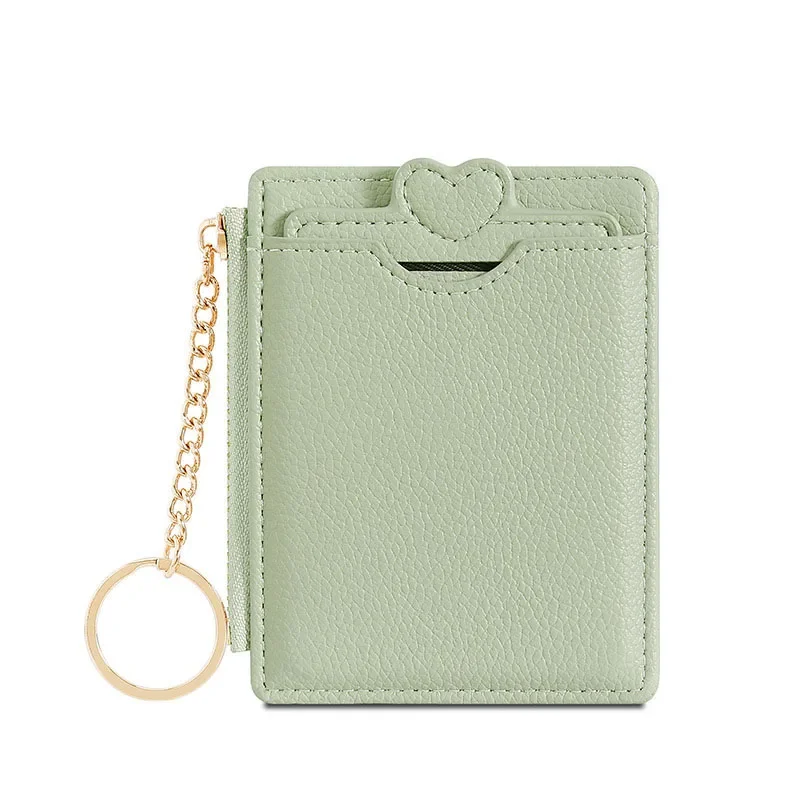 Color Block Card Organizer - Super Thin  Wallet for Ladies with Snap Closure carteras de mujer wallets for man cardholder